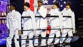 YMCA Puppets Dance to In the Navy on AGT 2016 [upl. by Llenreb]