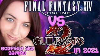 Final Fantasy 14 vs Guild Wars 2 Comparison in 2021 Repost [upl. by Amerak]