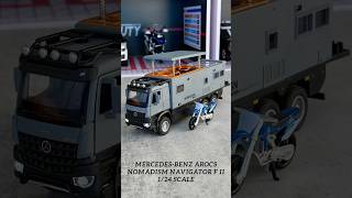 MercedesBenz Arocs Nomadism Navigator F II Scale Model [upl. by Ennoira]