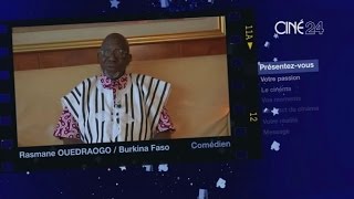 CINE24  Burkina Faso Rasmané Ouedraogo Comédien [upl. by Naujik]