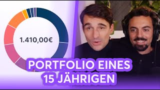 Schüler aus der 10 Klasse mit ETF amp EinzelaktienPortfolio  Finanzfluss Live Stream [upl. by Cristy]