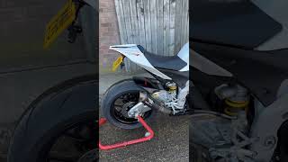 Aprilia RSV4 Austin Racing exhaust [upl. by Ardenia]