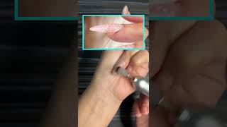 How to remove permanent nail extensions at home ytshorts viralvideo nailextension [upl. by Verne]