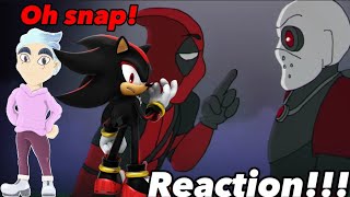 Deadpool Vs Deadshot  Cartoon BeatBox Battles Reaction With Shadow the hedgehog amp Andrew Davenport [upl. by Ragg]