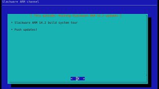 S02E02  Pushing SlackwareARM 142 updates [upl. by Rimaa]