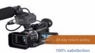 Sony HVRA1U 13Inch Professional HDV Camcorder [upl. by Alemat805]