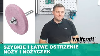 Ostrzałka do noży i nożyczek  wolfcraft [upl. by Ettenaj]