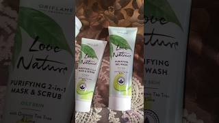 Oriflame Pakistan purifying tea tree and lime gel washshorts shortvideo short oriflame skincare [upl. by Winchester192]