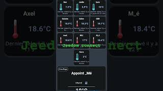 application jeedom connect mobile domotique jeedom [upl. by Eelyrag53]