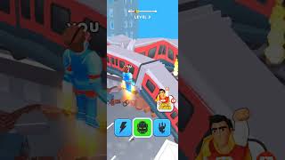 Super Hero Race challenge shortsfeed shortsvideo shortvideo spiderman hulk [upl. by Annij147]