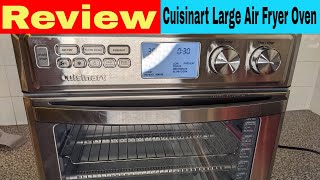 Cuisinart Large Digital Air Fryer Toaster Oven Review [upl. by Eidnac]