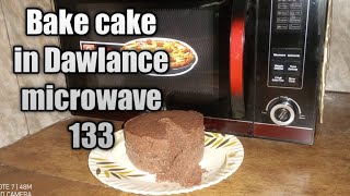 how to make cake in Dawlance microwave 133 1 egg cake recipe [upl. by Esoj]