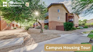 Midwestern University Glendale Arizona  Student Housing Tour [upl. by Erleena]