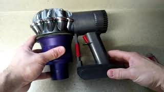 How to clean a Dyson V6 cordless vaccum cleaner [upl. by Annaitsirhc180]