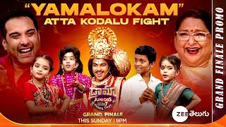 Yamalokam Atta Kodalu Fight Grand Finale Promo  Drama Juniors 7  This Sunday 9PM  Zee Telugu [upl. by Nitsrek929]