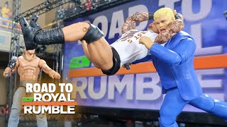 Seth Rollins Cody Rhodes Randy Orton Will Ospreay amp more fight over Royal Rumble rights [upl. by Airalav]