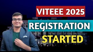 VITEEE 2025 Registration Started 🚨 [upl. by Anolahs]