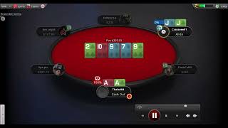 Preflop Poker All In [upl. by Ahsenot]