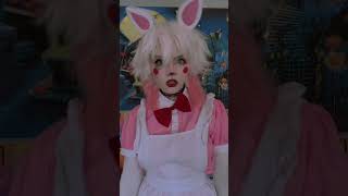 Mangle cosplay fnaf cosplay fyp boost shorts [upl. by Anauqahc290]