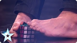 Swedens Got Talent winner is a Rubiks Cube wonder  Britains Got Talent 2014 [upl. by Whitson]