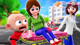 Super Medical Rescue Team Song 🚑  Mommy has A BooBoo  More Funny Nursery Rhymes amp Baby Songs [upl. by Aikam854]