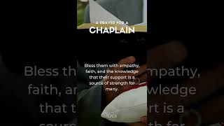 Chaplains Prayer for Spiritual Guidance shorts prayer [upl. by Robinson565]