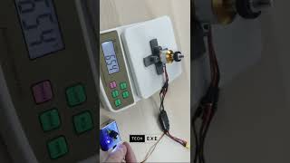 Drone Motor Thrust Test 1400KV  Brushless Motor Tutorial  Budget Motor Online With Link shorts [upl. by Drhcir]