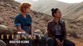 Marvel Studios ETERNALS DELETED SCENE quotSacrificequot IRON MAN REFERENCE [upl. by Aicilra655]