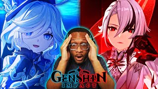 FIRST TIME Reaction to GENSHIN IMPACT Character Demos  Part 3 [upl. by Hendel]