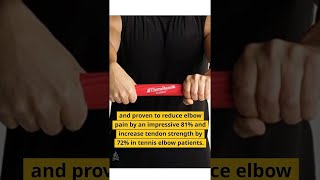 THERABAND FlexBar Solution for Tennis Elbow and Arm Strengthening [upl. by Harobed]