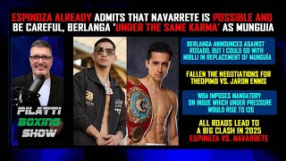 Pilatti Boxing News with Espinoza Navarrete Berlanga Naoya and Teofimo López [upl. by Maite]