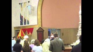 Tridentine Mass Part 2 Gospel Reading Nicene Creed [upl. by Nnaeoj132]