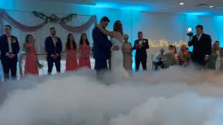 First Dance on a Cloud at Riverdale Banquet Hall in Endwell NY  Wedding DJ  Sound Selection [upl. by Pacificia]