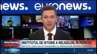 Institutul de Istorie a Religiilor în pericol  Reportaj Euronews [upl. by Dinah375]