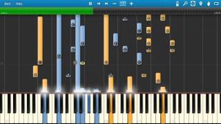 Garth Brooks  The Dance  Piano Tutorial  Synthesia Cover [upl. by Gaillard]