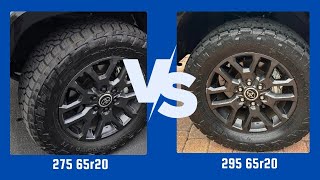 Tire Size 27565r20 vs 29565r20 [upl. by Assillim623]