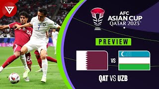 🔴 QATAR vs UZBEKISTAN  AFC Asian Cup 2023 QuarterFinals Preview✅️ Highlights❎️ [upl. by Aisayt529]