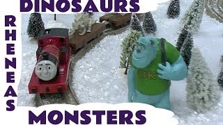 Thomas The Tank Engine Rheneas and The Dinosaur Toy Train [upl. by Abijah]