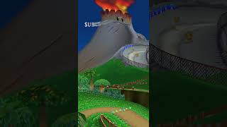 GCN DK Mountain  Mario Kart Wii  Live Wallpaper  Race sounds ASMR  No music shorts [upl. by Rabkin]