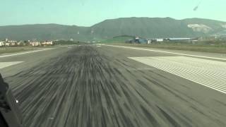 PilotCAM View Landing at Pamplona [upl. by Adnilema528]