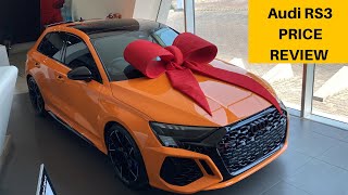 2022 Audi RS3 v Benz A45s AMG Price Review Part 1  Monthly Installment  Cost Of Ownership  Extras [upl. by Ztnahc]