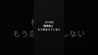 個人的に好きな 曲ランキング TOP16 ランキング 槇原敬之 超とき宣 フィッシャーズ [upl. by Lodovico349]