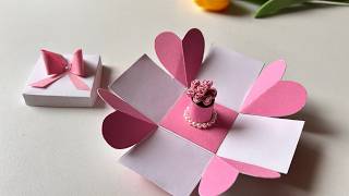 DIY Explosion Box  Gift Box Ideas  How to make Explosion Box Easy [upl. by Adaj]