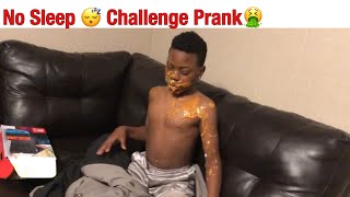 No Sleep 😴 Challenge Prank On Ej🤮funny prank [upl. by Aneis]