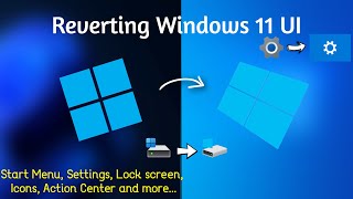 Reverting Windows 11 UI Changes [upl. by Atnuahc]
