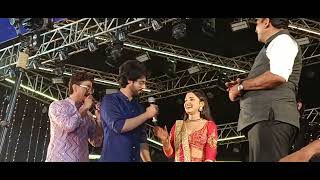 Abrar Qazi and Rachi Sharma Shine at Lotus Garba Event with the Kumkum Bhagya Cast [upl. by Llertnauq]