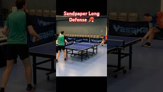 Sandpaper Long Distance Defence sandpaper swedenopen pinkponk pingpong [upl. by Budde]