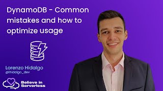 DynamoDB  Common mistakes and how to optimize usage [upl. by Omrellug]