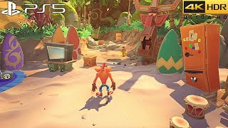 Crash Bandicoot 4 New Gameplay Shows New Tricks Returning Moves [upl. by Animehliw197]