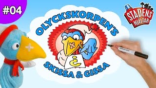 Stadens Hjältar  Ep 04 Skissa amp Gissa med Olyckskorpen [upl. by Yenoh]